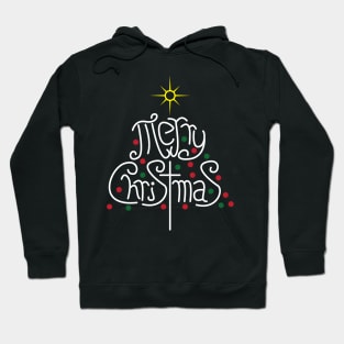 Merry Christmas Tree Shirt Hoodie